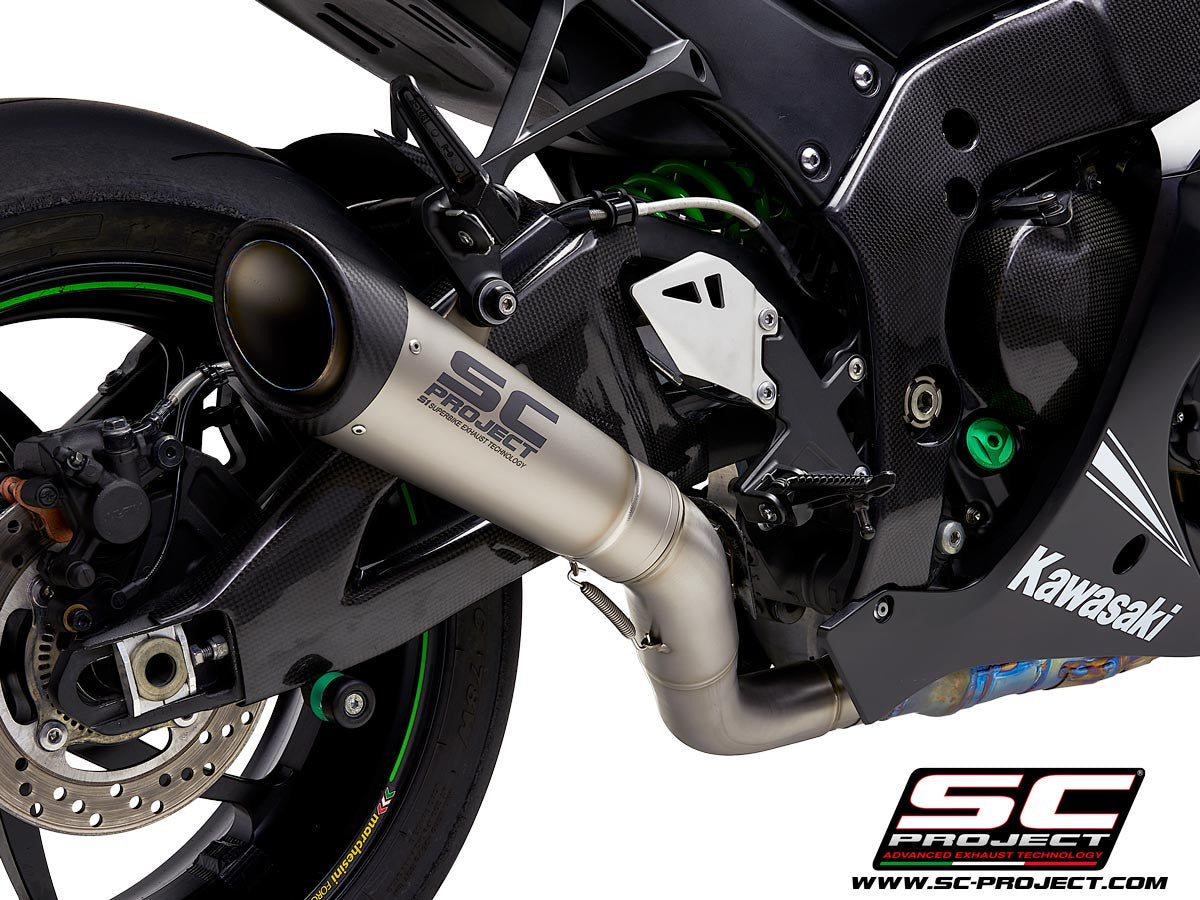 SC-Project Slip-On S1 + KAT zamjensko cijevo za Kawasaki ZX-10 R/RR (16-20) K22A-DET41T 