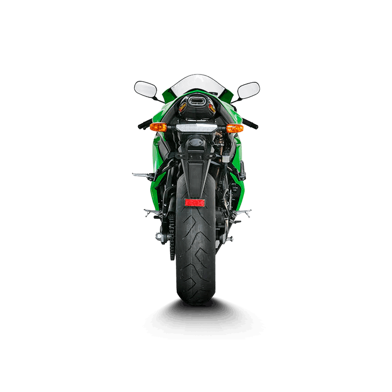 Akrapovič Slip-On Line (Titan) Kawasaki ZX-6R (07-08) S-K6SO5-HACT 