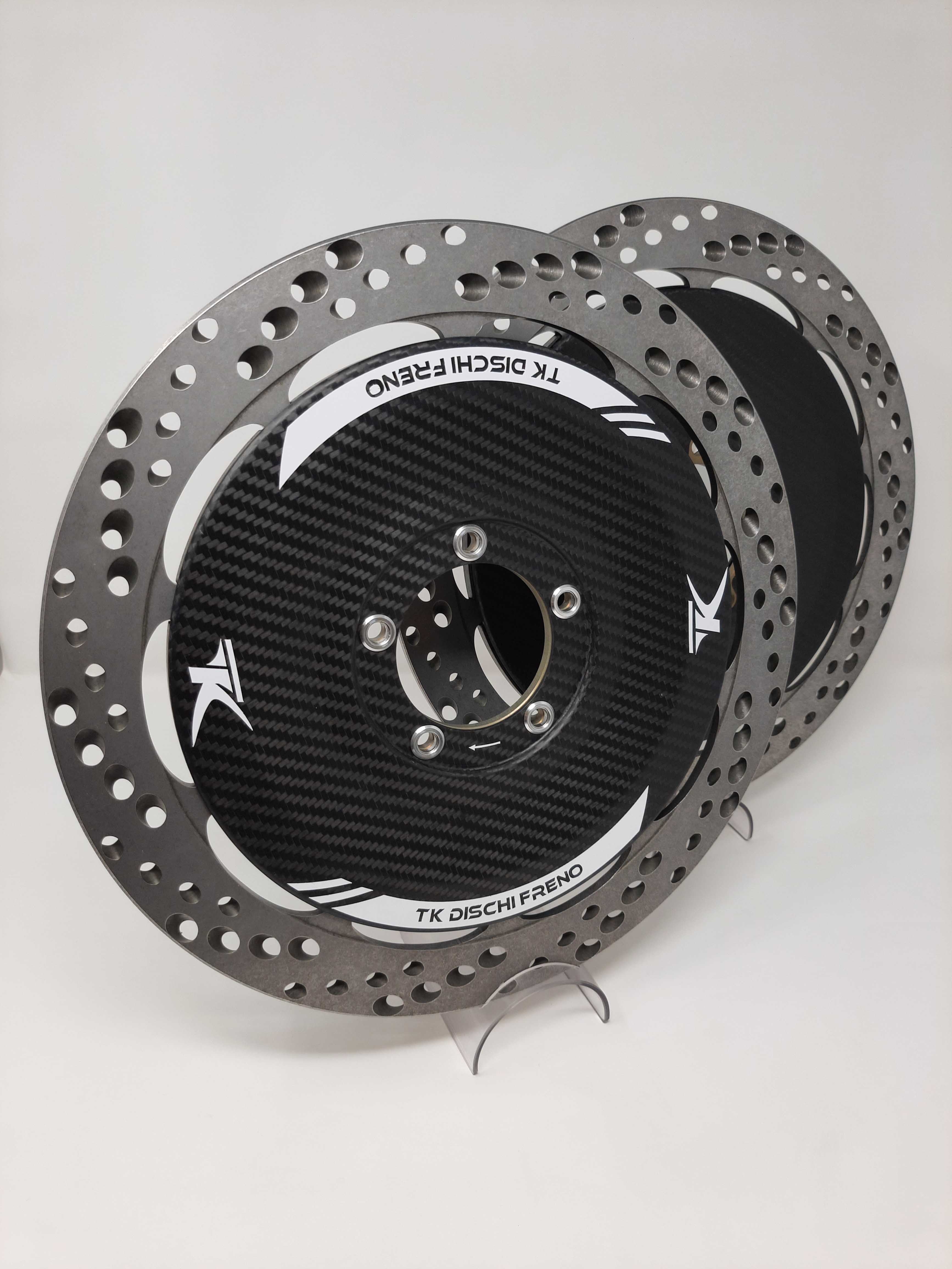 TK Diskovi kočnica Carbon pokrivači diskova za Ducati Panigale V4/S (18-24) 