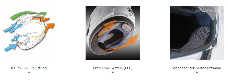 Arai RX-7V Evo kaciga Diamond White 