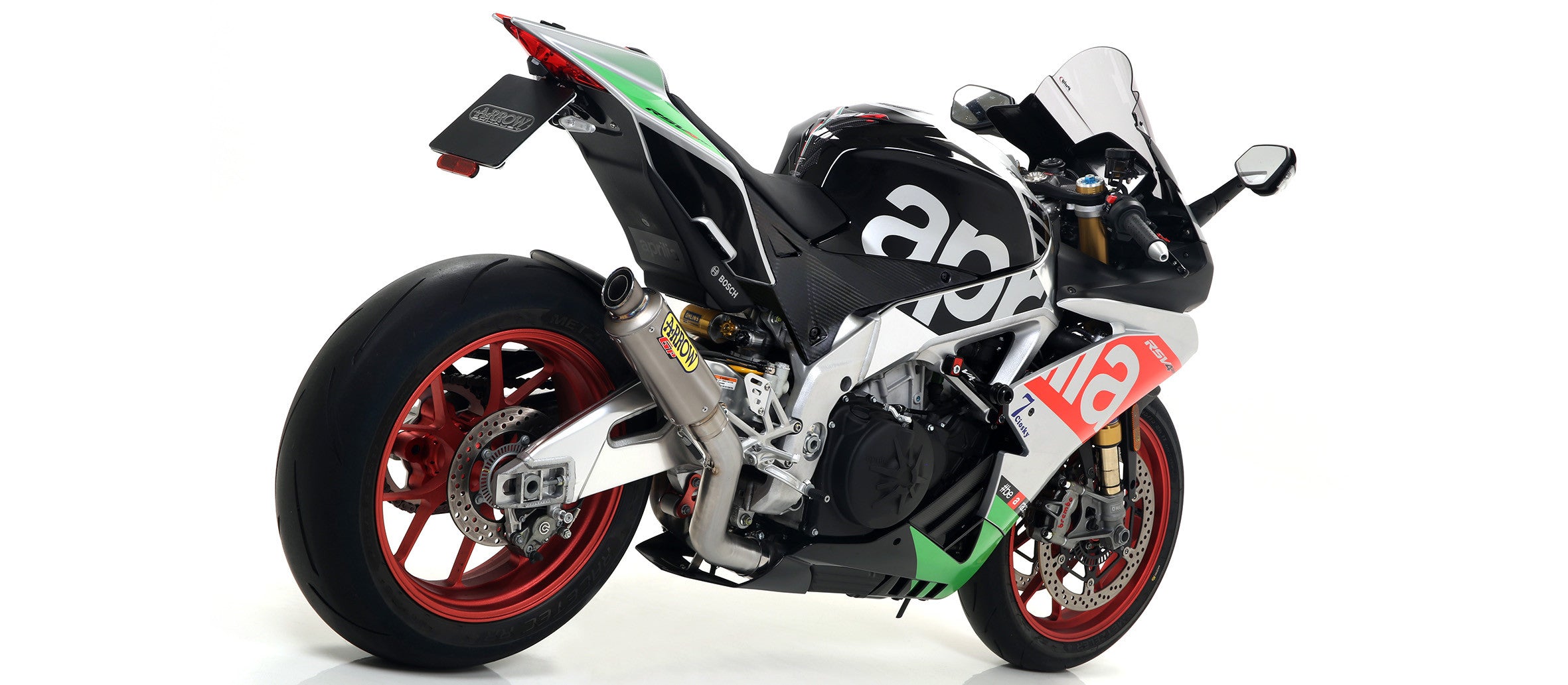 Arrow Slip-On Kit GP2 Titan Aprilia RSV4/RR/RF (17-18) 71542GP 